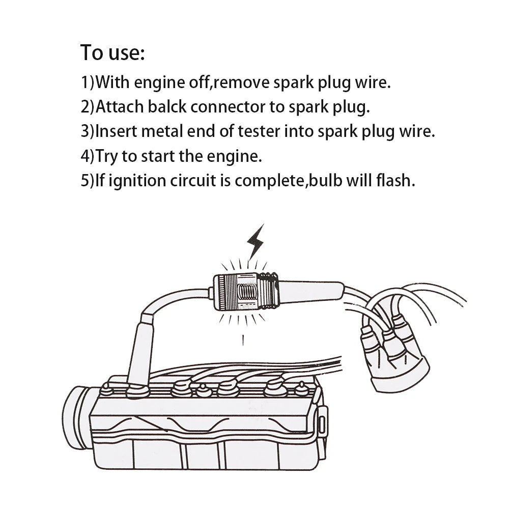 Car Spark Plug Tester
