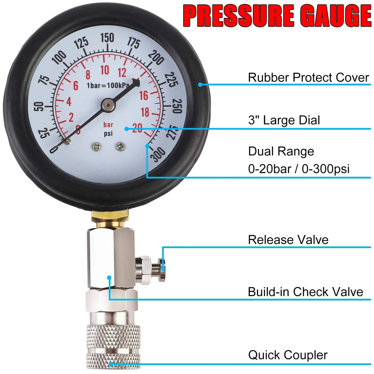 Engine Compression Tester Kit