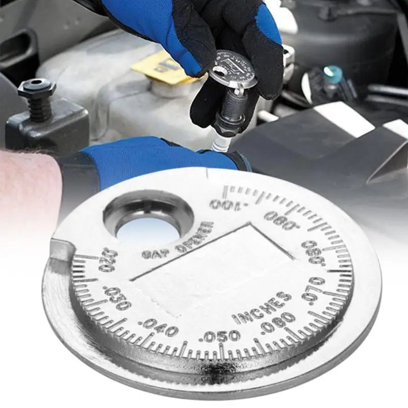 1pcs 0.6-2.4 mm Spark Plug Tool Gauge Measuring