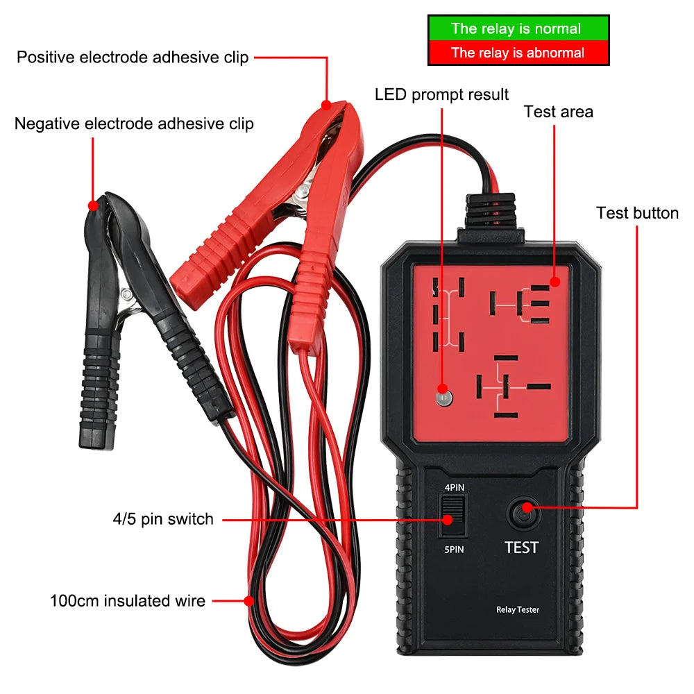 Car Relay Tester For Auto Diagnostic Tool 12V