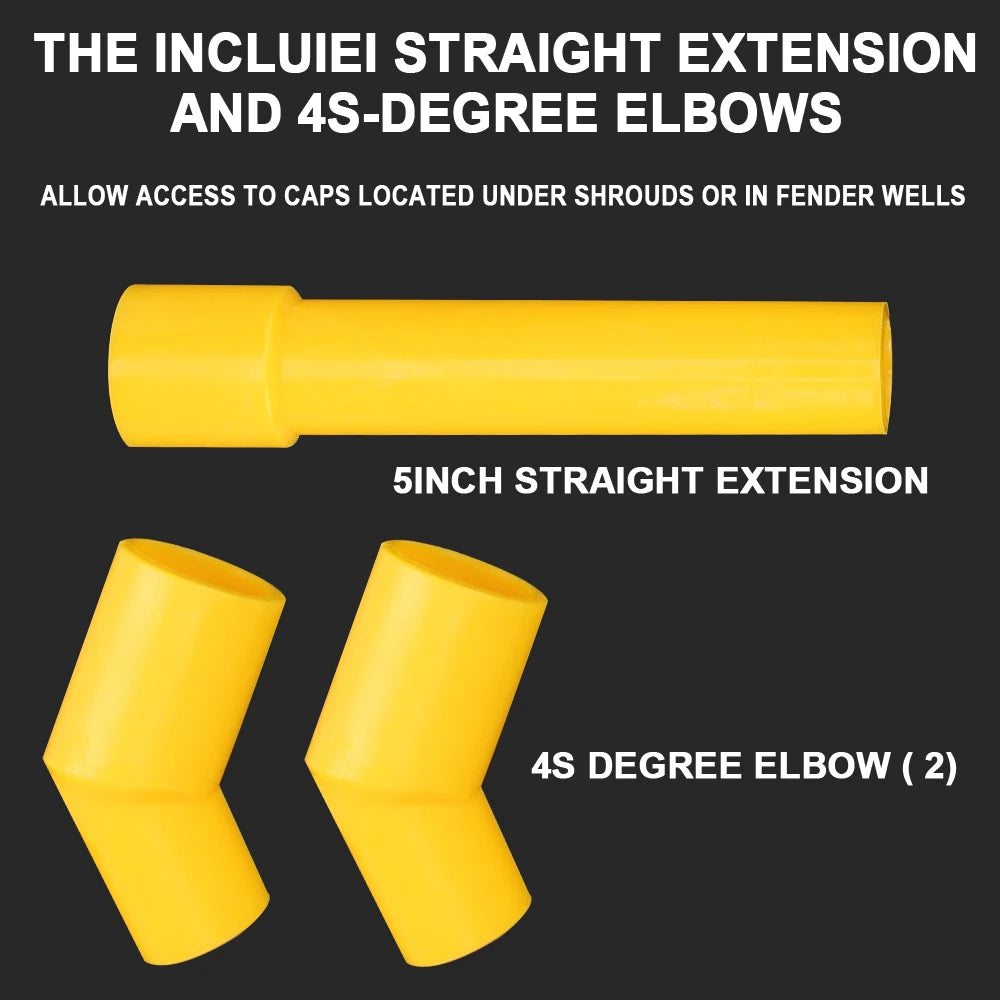 15Pcs/Set Pour Oil or Coolant Filling Kit Fit Universal Vehicles