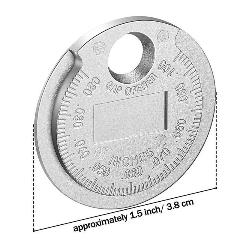 1pcs 0.6-2.4 mm Spark Plug Tool Gauge Measuring