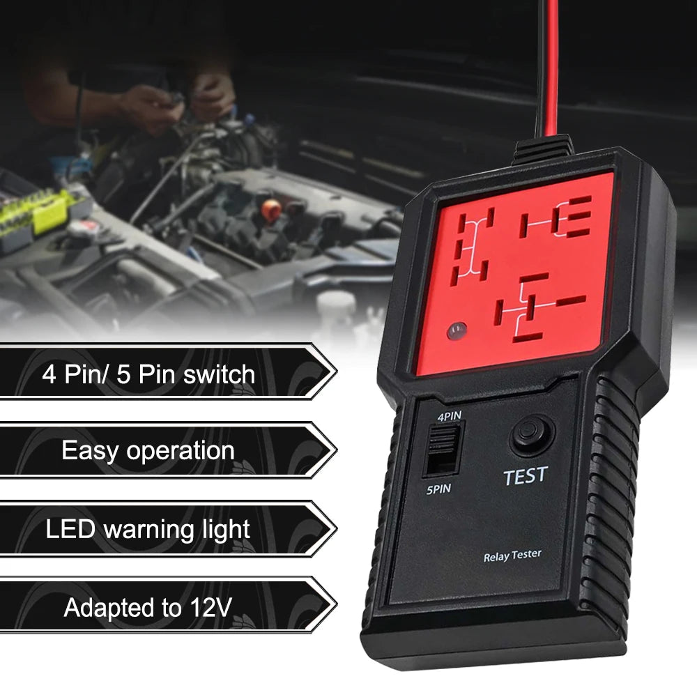 Car Relay Tester For Auto  Diagnostic Tool 12V