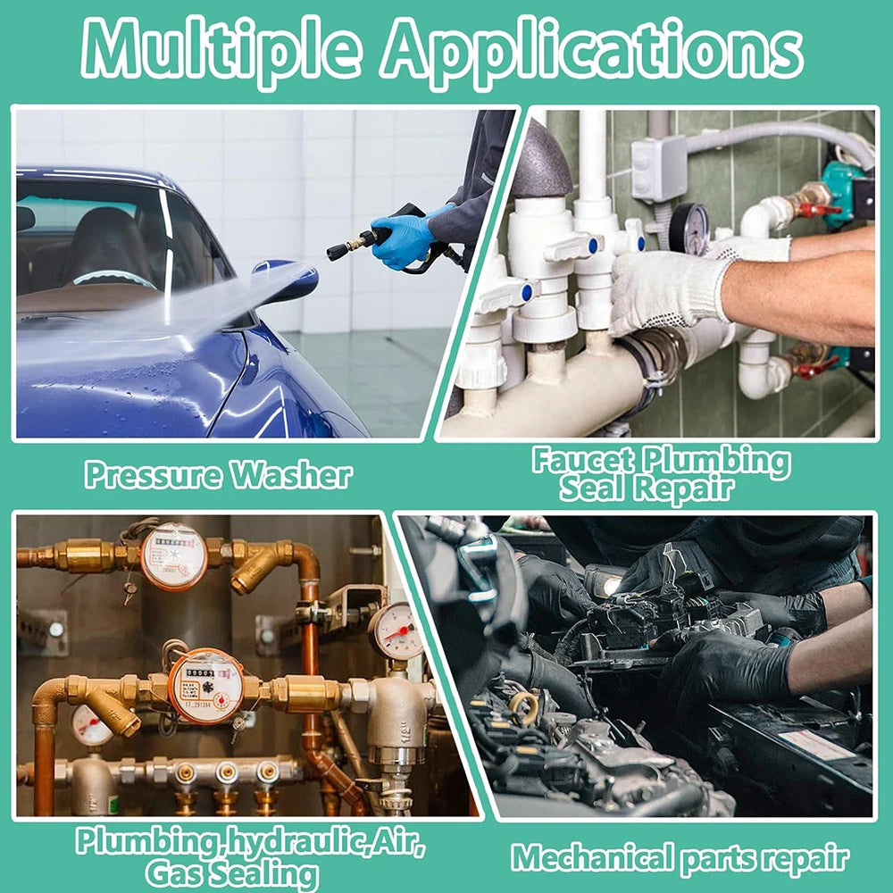 530/270pcs Car Air Conditioning O-ring Washer Kit