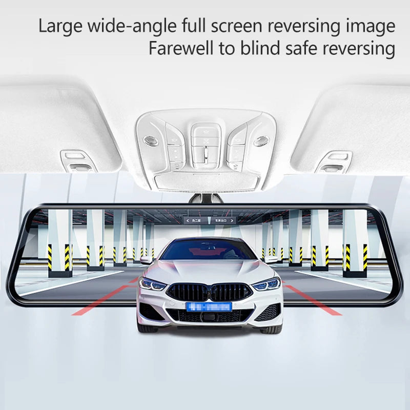 10 Inch Mirror Camera for Car Touch Screen Video Recorder