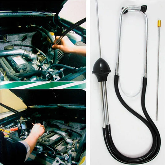 Mechanics Cylinder Stethoscope Diagnostic Tool