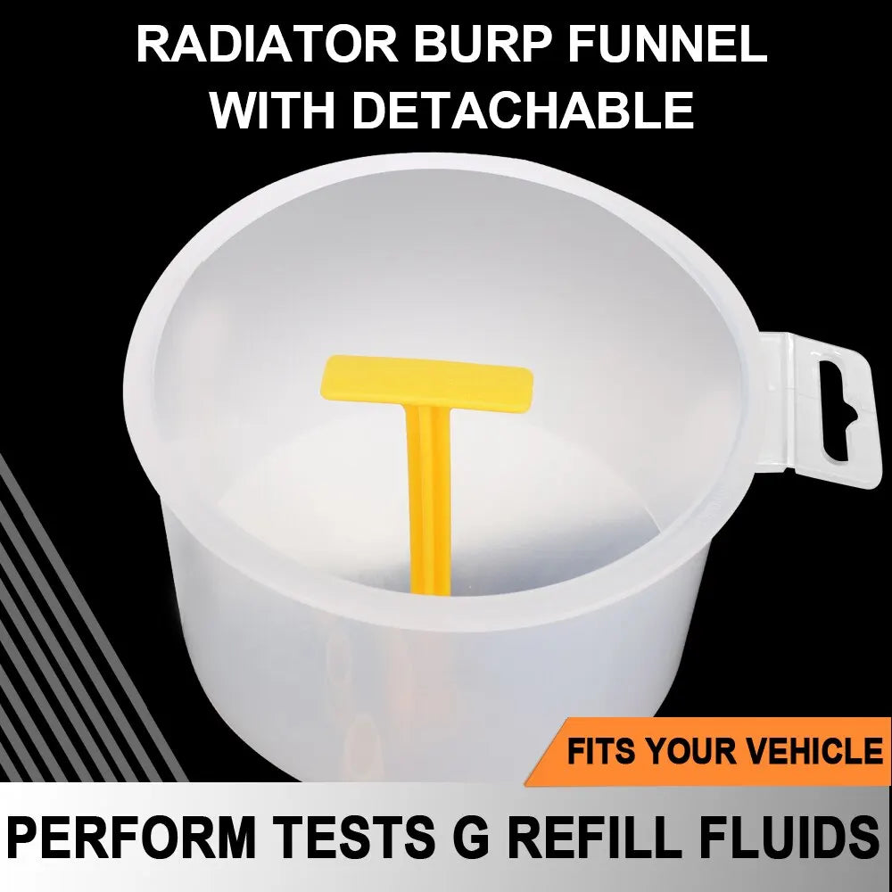 15Pcs/Set Pour Oil or Coolant Filling Kit Fit Universal Vehicles